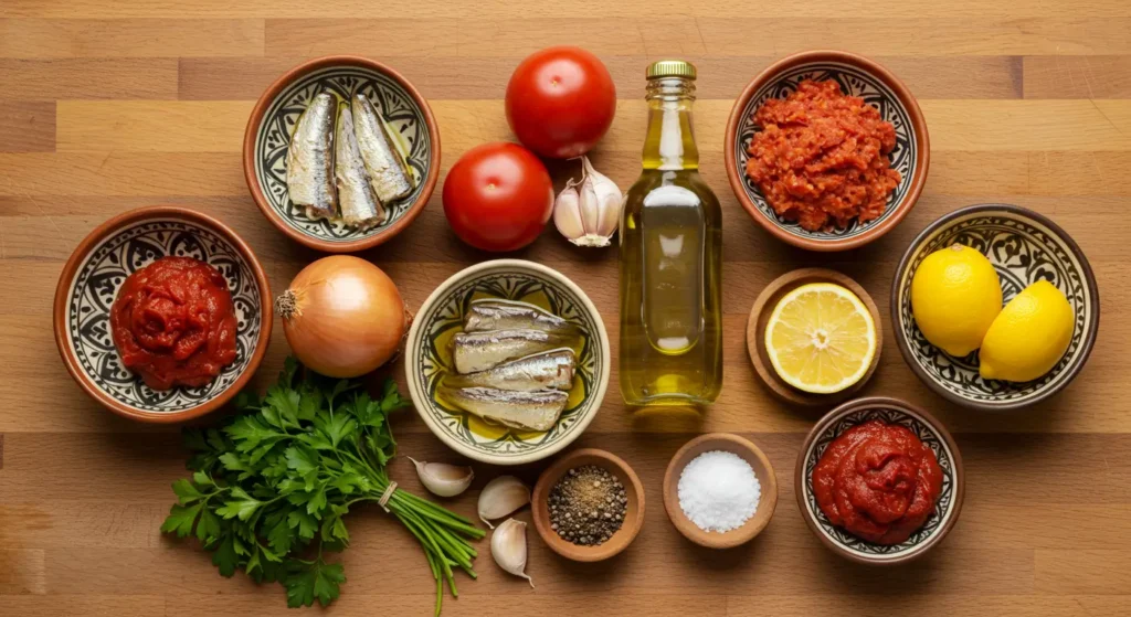 sardines in tomato sauce with bold spices