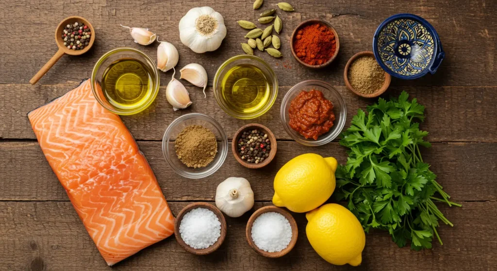 Moroccan fish recipes featuring perfectly spiced salmon