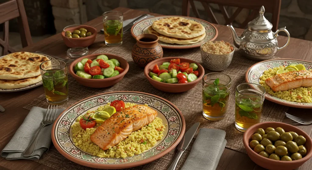 Discover Moroccan fish recipes featuring perfectly spiced salmon