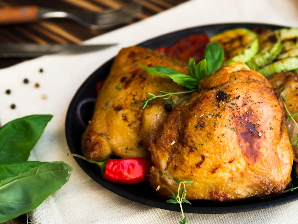 Rosemary Chicken Thighs in a Crock Pot
