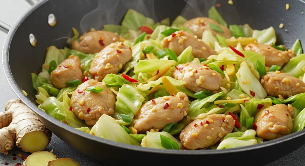 Easy Chicken and Cabbage Stir Fry – 35-Minute One-Pan Meal
