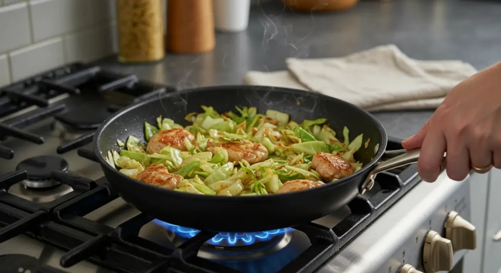 Easy Chicken and Cabbage Stir Fry – 30-Minute