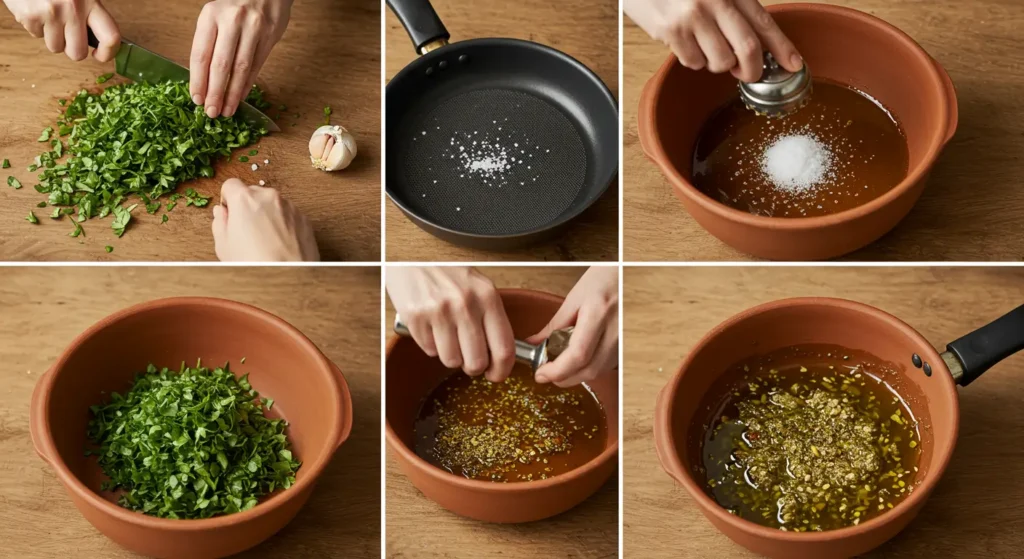 Learn how to make traditional Moroccan chermoula sauce