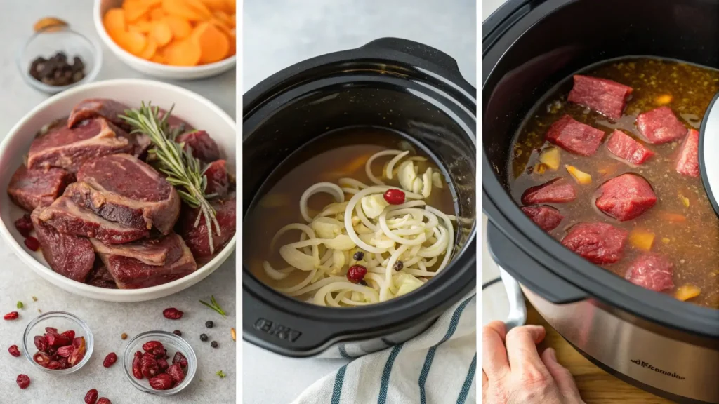Moroccan Shredded Beef