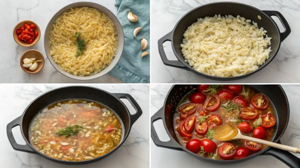 Creamy Tomato Orzo Recipe – One Pot
