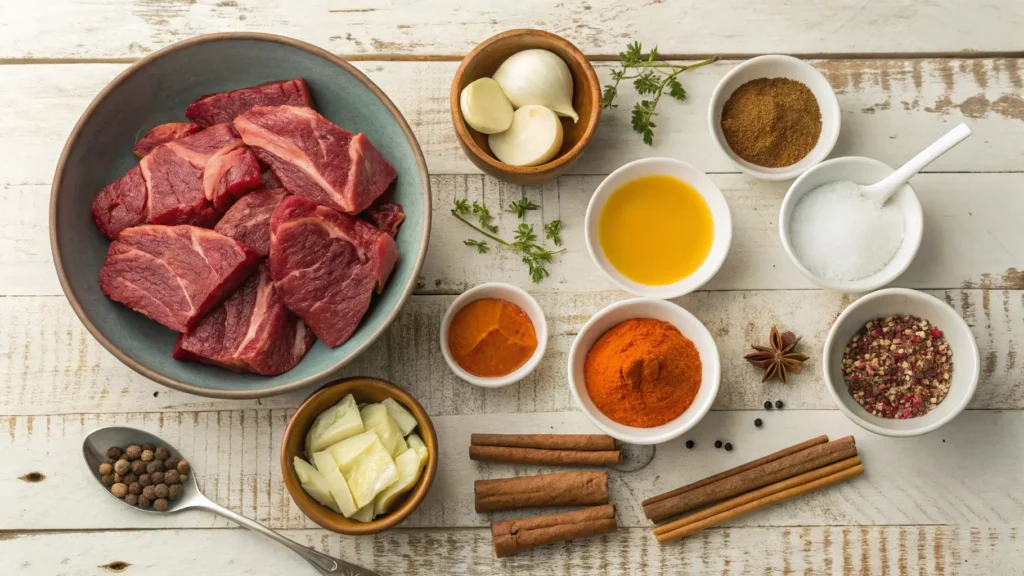 Moroccan Shredded Beef Recipe