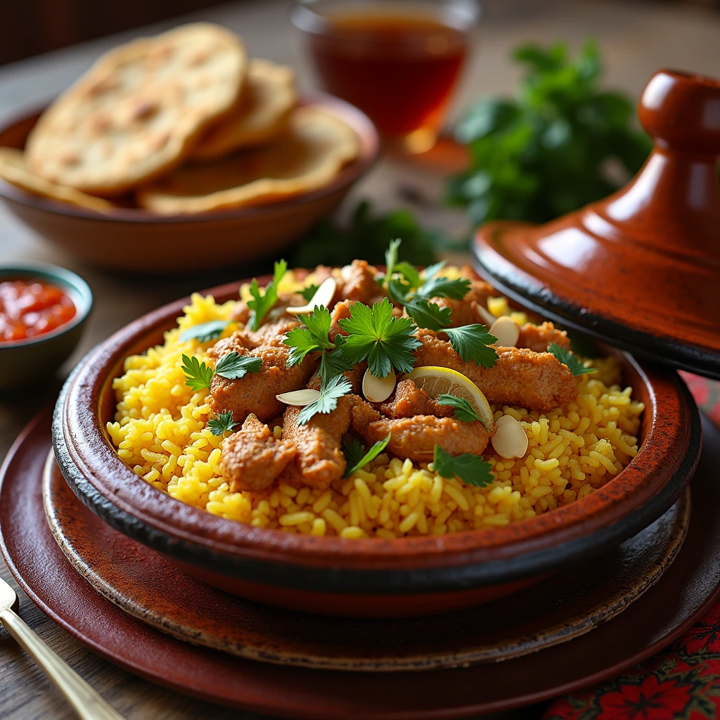 Chicken And Yellow Rice Recipe Of Morocco Irresistibly Flavorful
