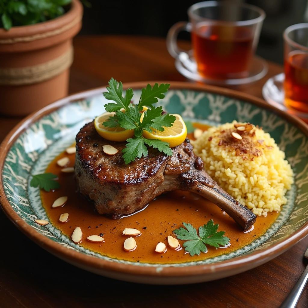 Lamb Shoulder Chop Recipe Moroccan Feast Awaits