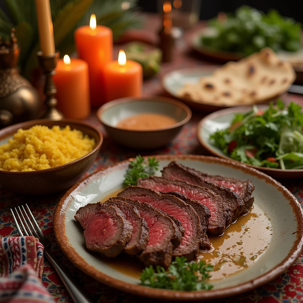 Thin Sliced Beef Recipes with a unique Moroccan twist – easy and delicious