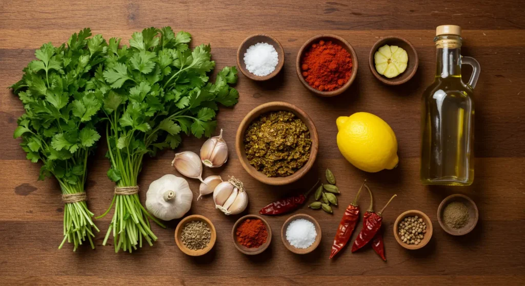 Moroccan chermoula sauce bold herby