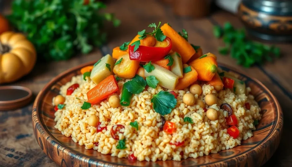 Couscous with Seven Vegetables: An Easy and Healthy Feast Full of Flavor