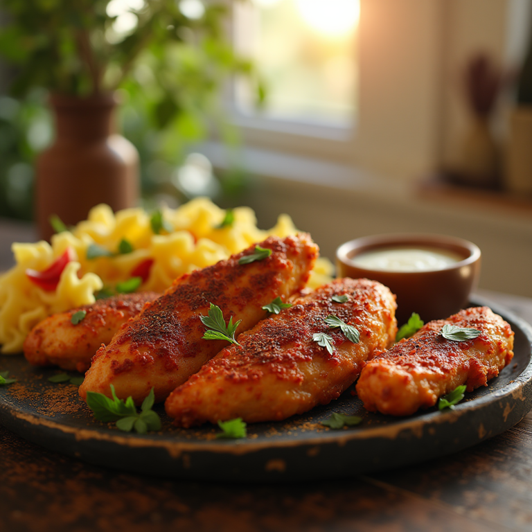 15 Minute Spicy Chicken Tenders Recipe