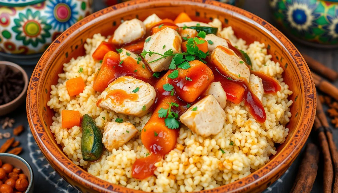 moroccan chicken couscous recipe