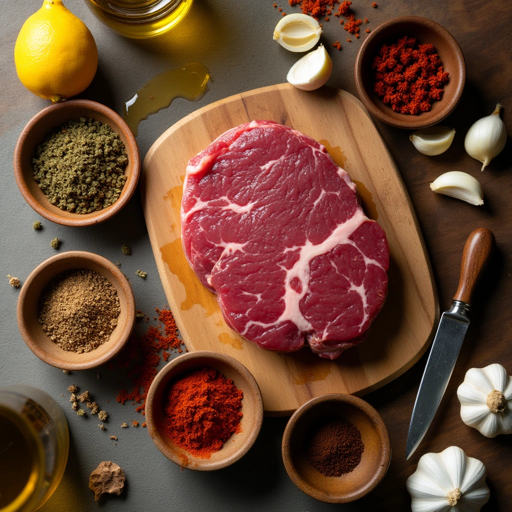Wagyu skirt steak with a Moroccan twist! Perfectly seasoned, seared to perfection, and irresistibly tender.