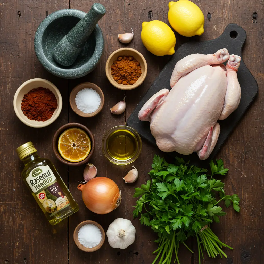 Moroccan roast chicken Near Me recipe crispy skin
