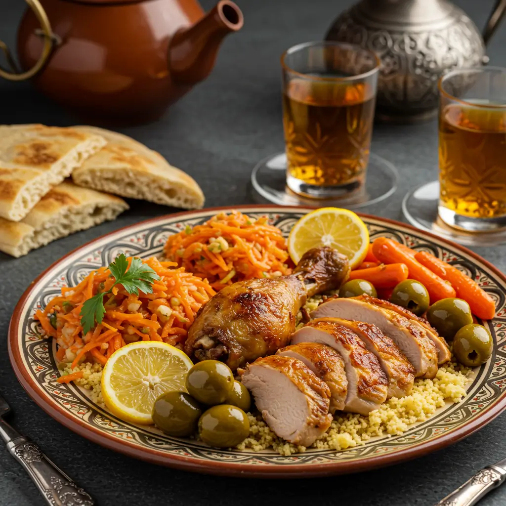 Craving bold flavor Moroccan roast chicken Near Me recipe