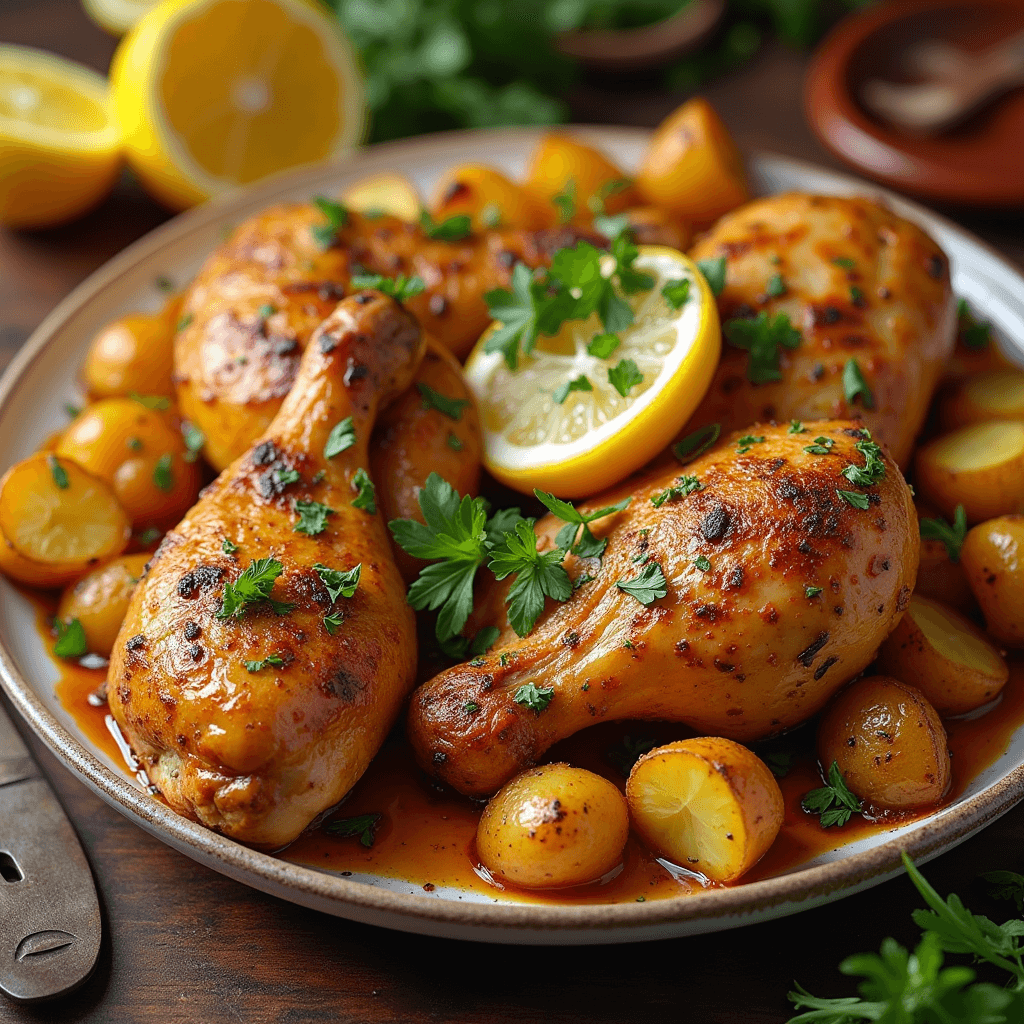 Lemon Chicken and Potatoes