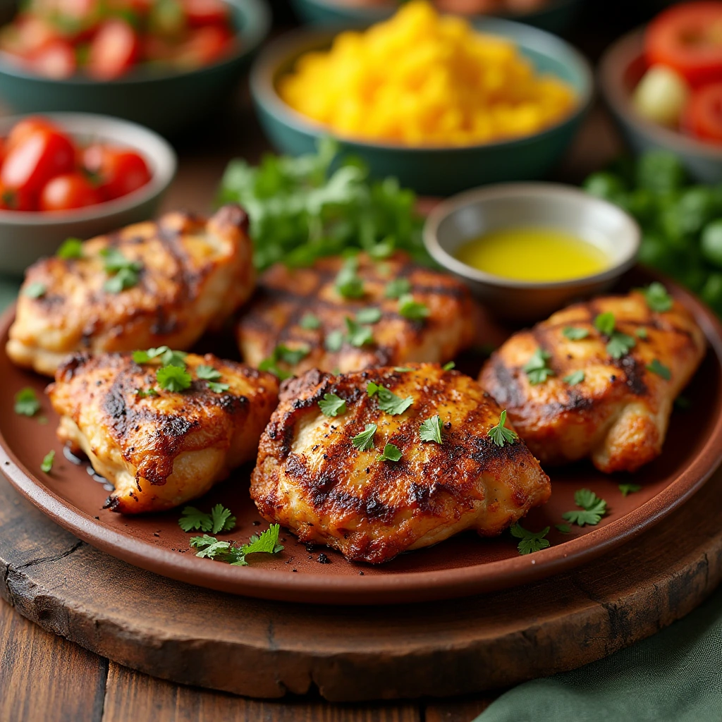 Moroccan Grilled Chicken Thigh Recipes