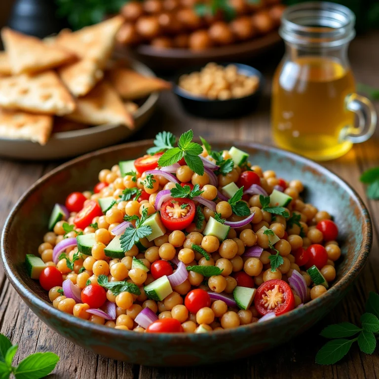 Moroccan Spiced Chickpea Salad Recipe That Will Wow Your Taste