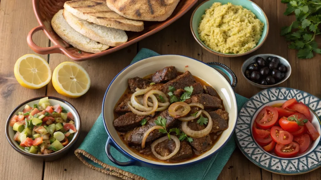 best baked beef liver recipes with Moroccan spices
