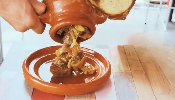 Tanjia Recipe with tender lamb shank, slow-cooked