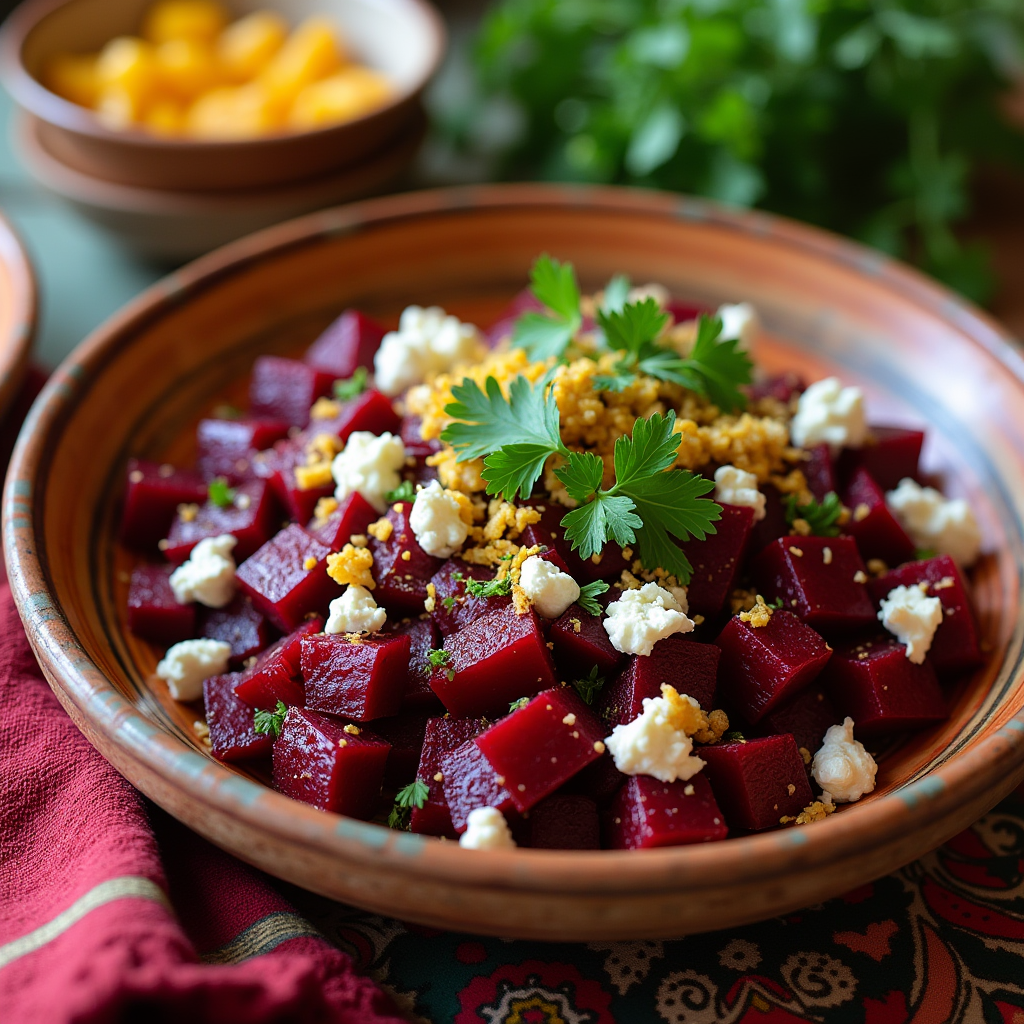 Moroccan Beet Salad Simple Elegant and Delicious
