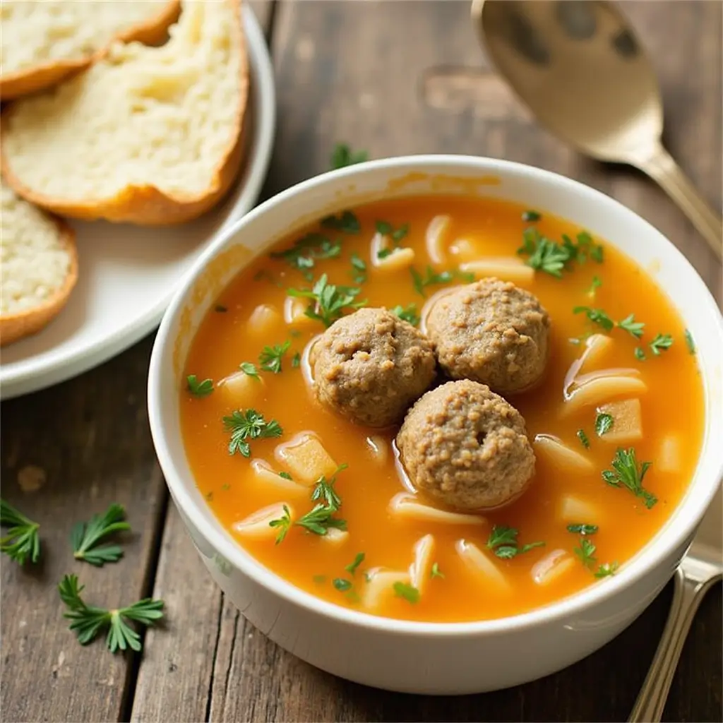 Cabbage Meatball Soup recipe