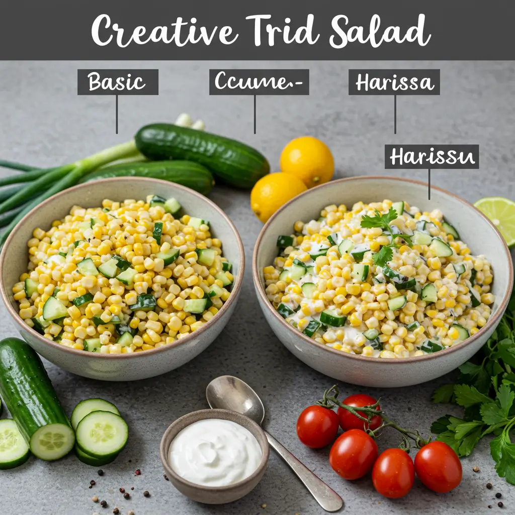 corn and cucumber salad recipe