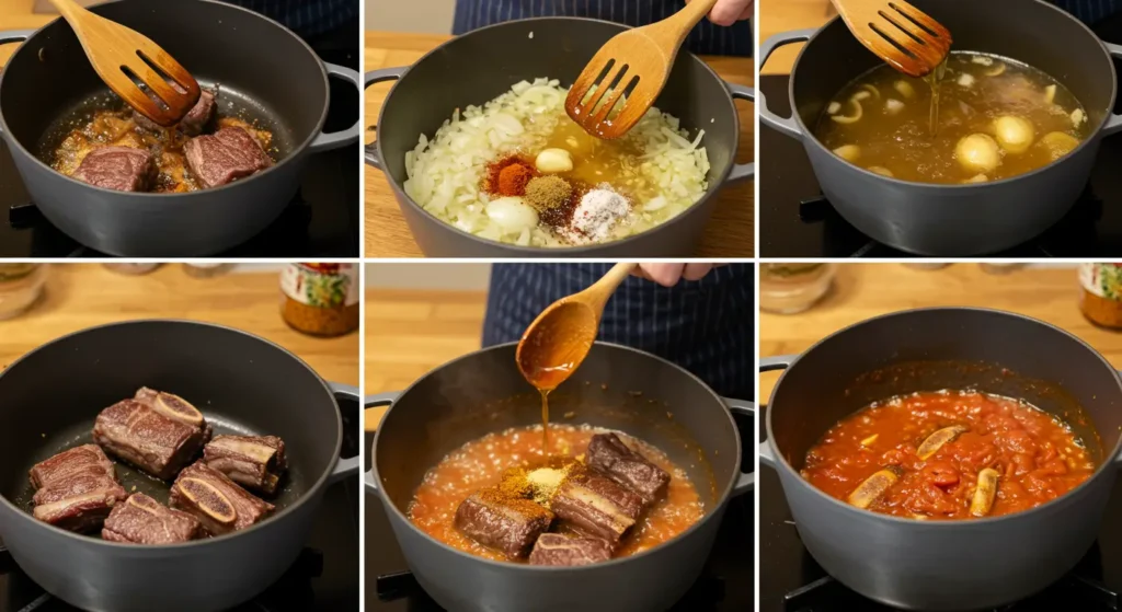 Boneless beef short ribs recipe with Moroccan spices—easy, tender, and perfect for a comforting