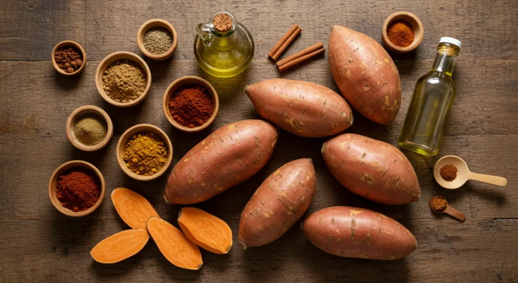Moroccan Spiced Sweet Potatoes—easy, healthy, and perfect for any meal