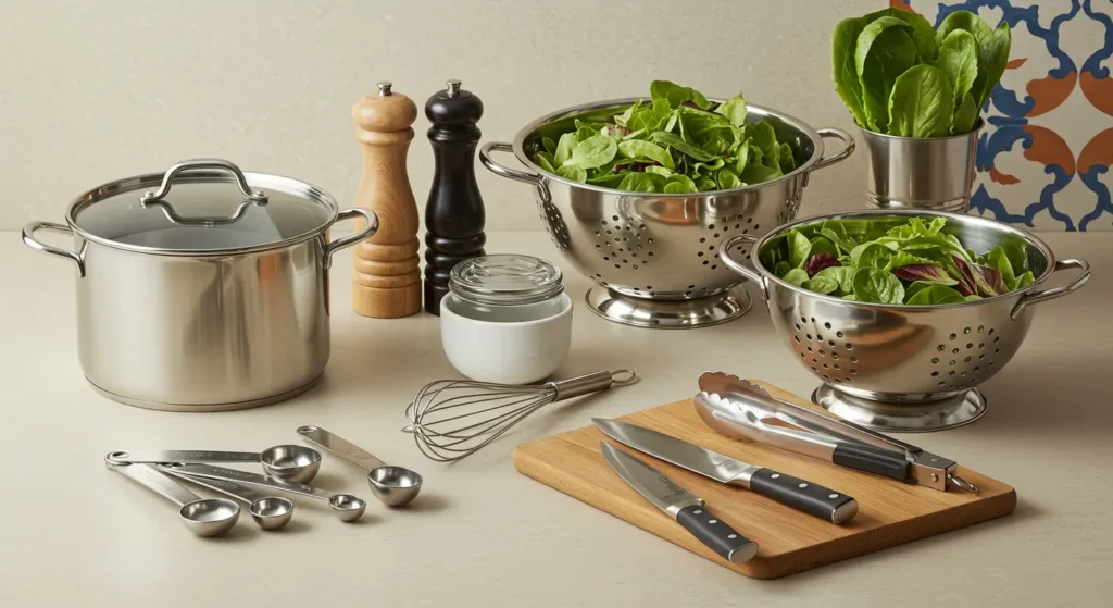 bold twist on Caesar Pasta Salad with Moroccan