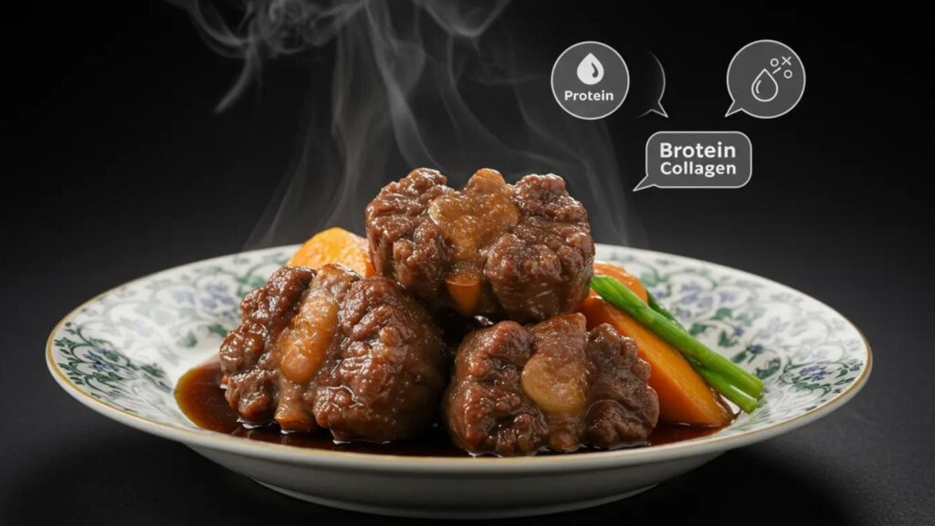 Braised Oxtail Recipe with bold Moroccan flavors