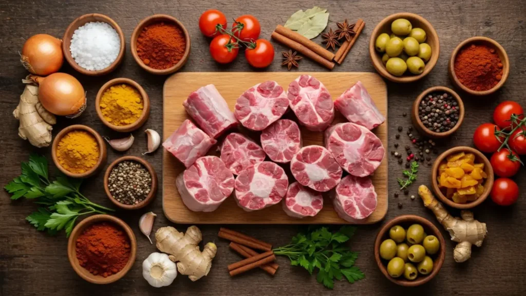 Braised Oxtail Recipe with bold Moroccan flavors