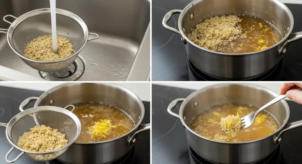 delicious quinoa rice in 30 minutes! A healthy