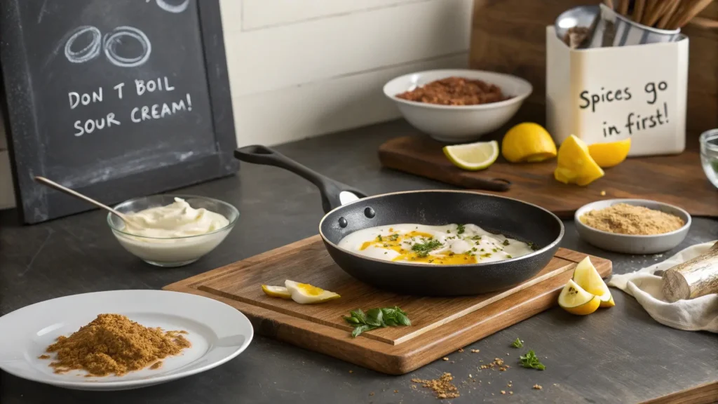 Easy ground beef stroganoff recipe